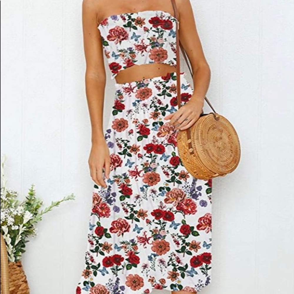 2 piece beach outfit